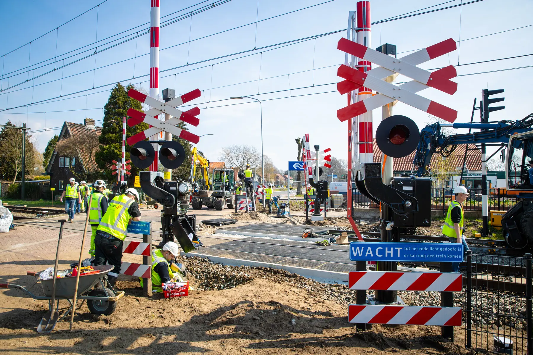 Nieuwe overwegbomen