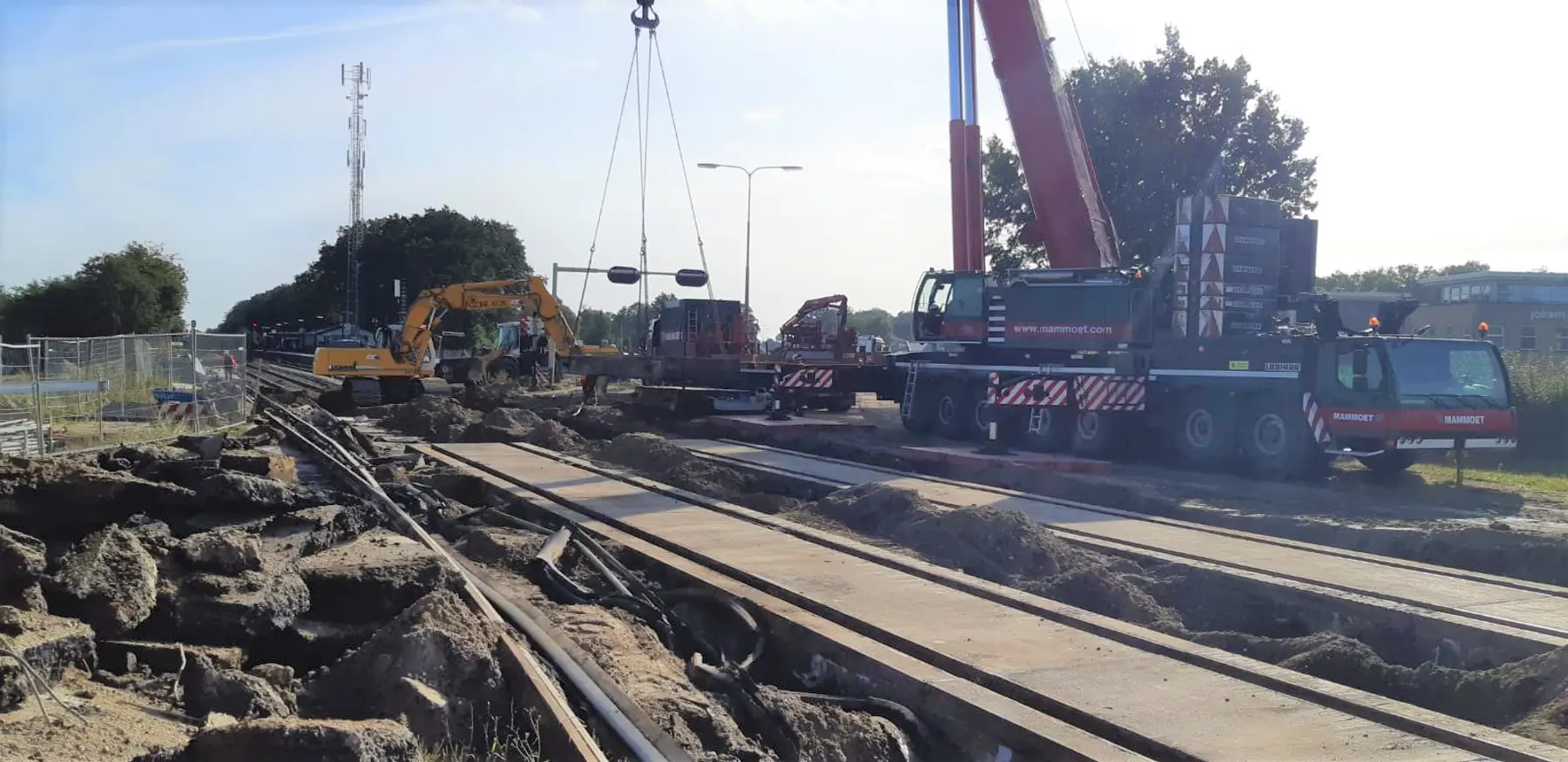 Bij Hurdegaryp leggen we een verkeerstunnel aan.