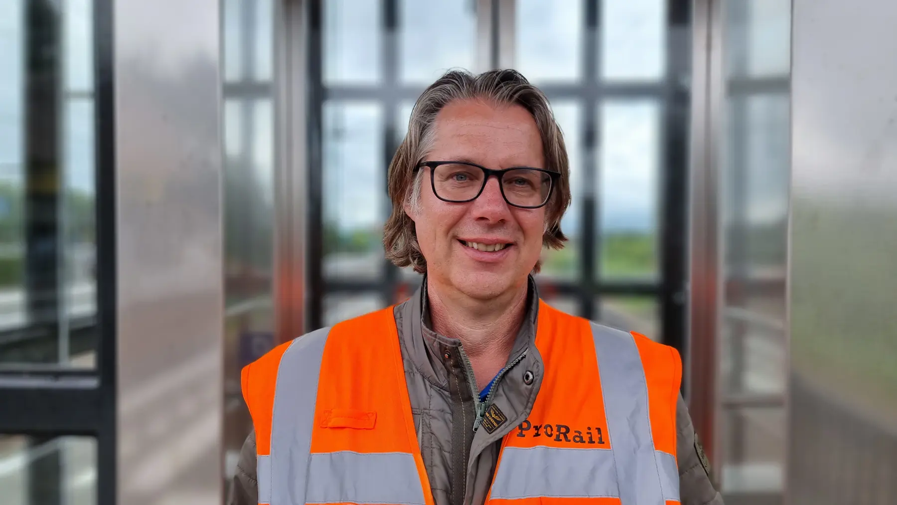 Rick Valk, bouwmanager bij ProRail