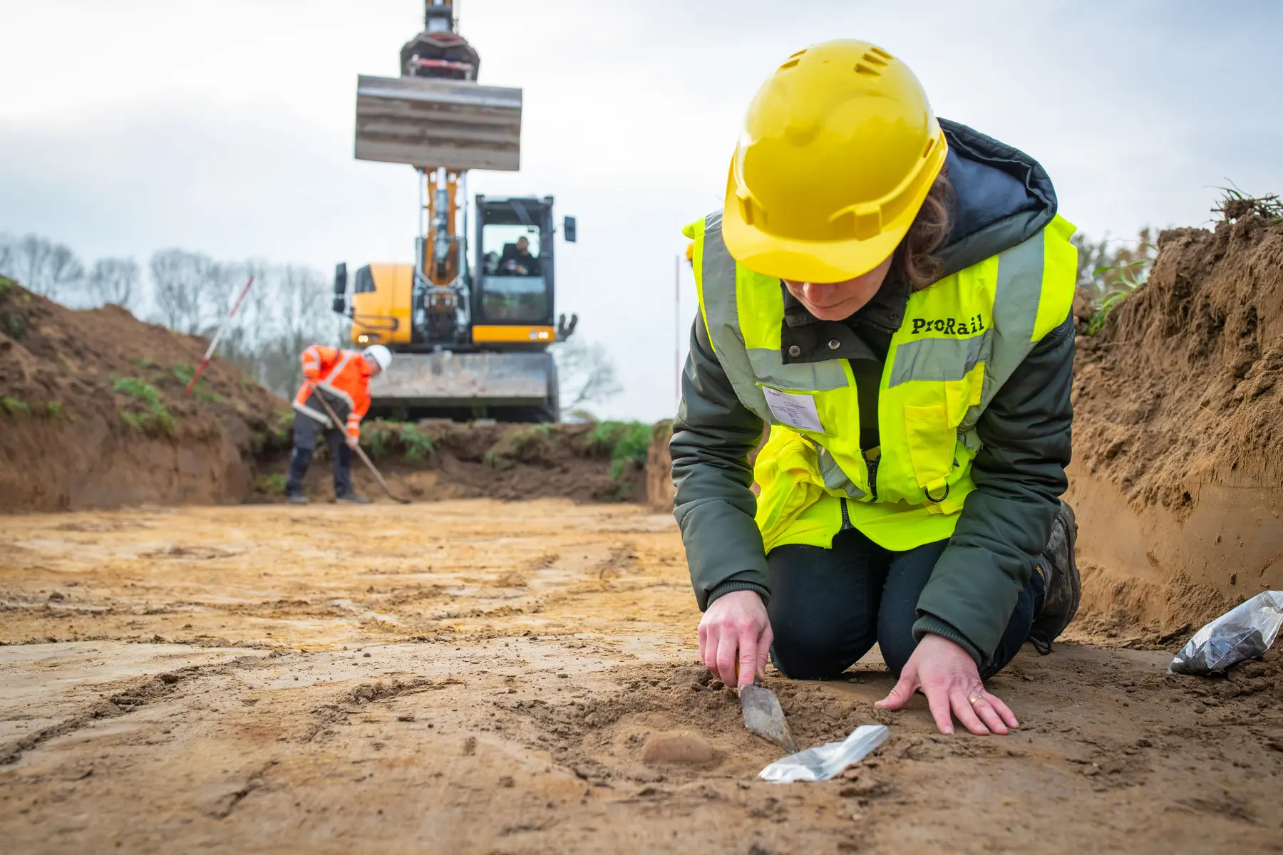 Op zoek naar archeologische vondsten