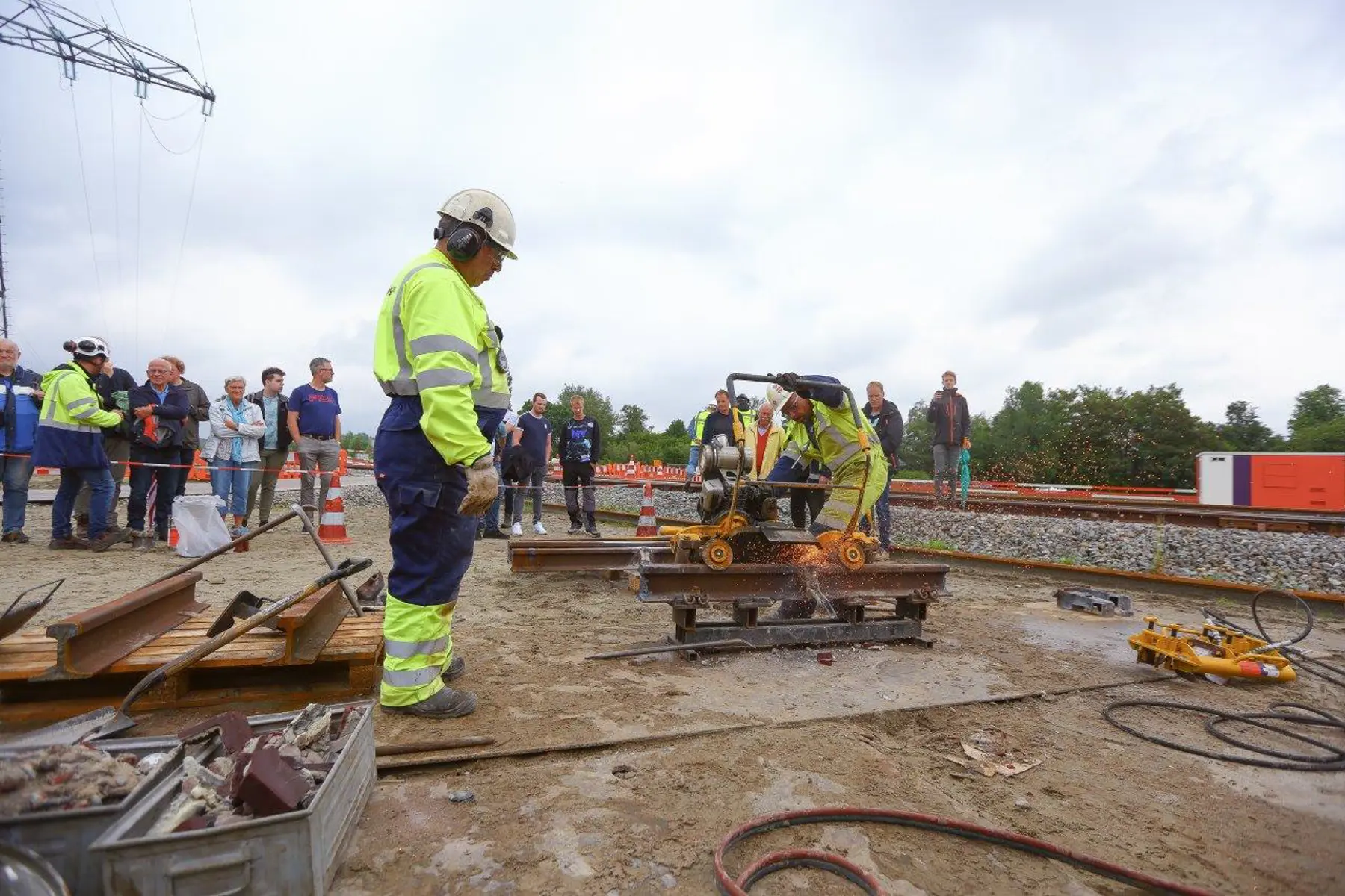 Demonstratie thermietlassen