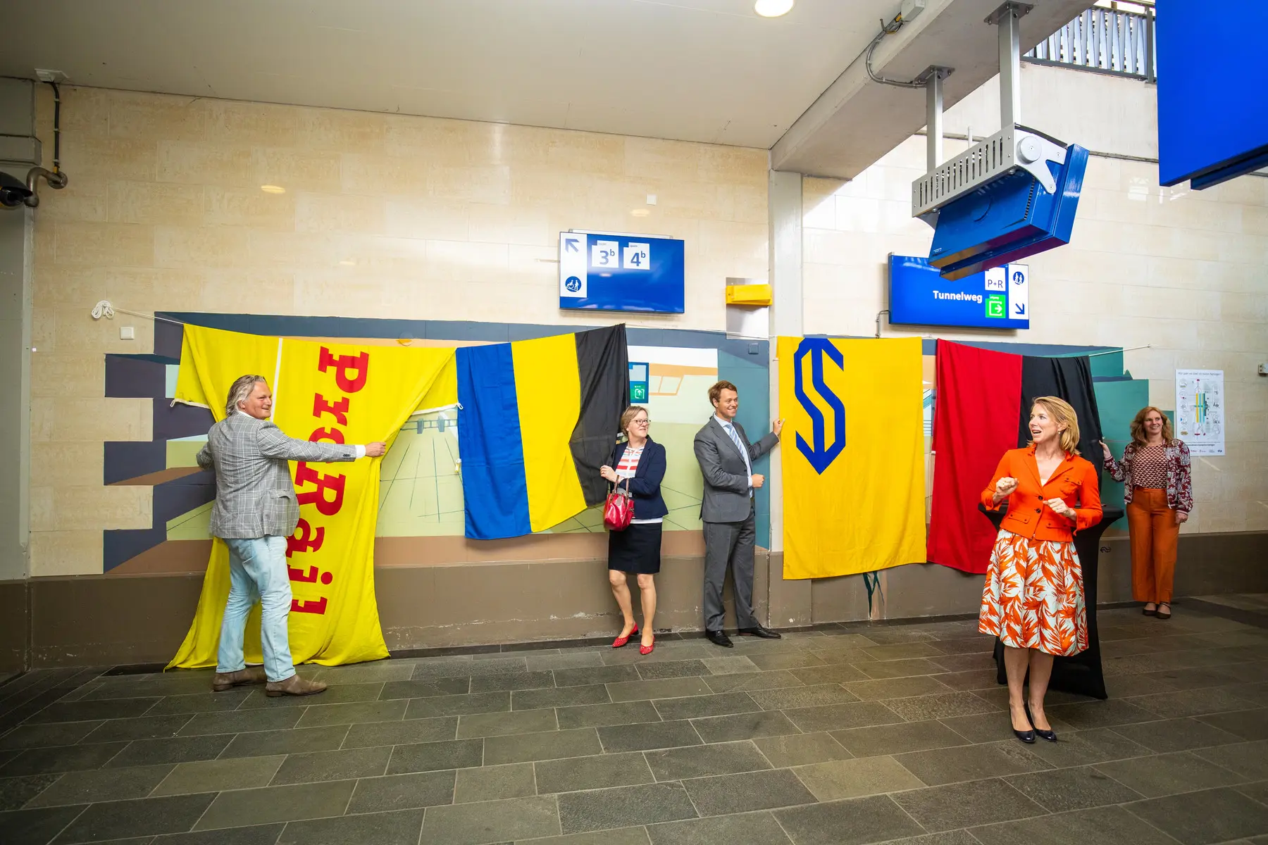 De onthulling in Nijmegen