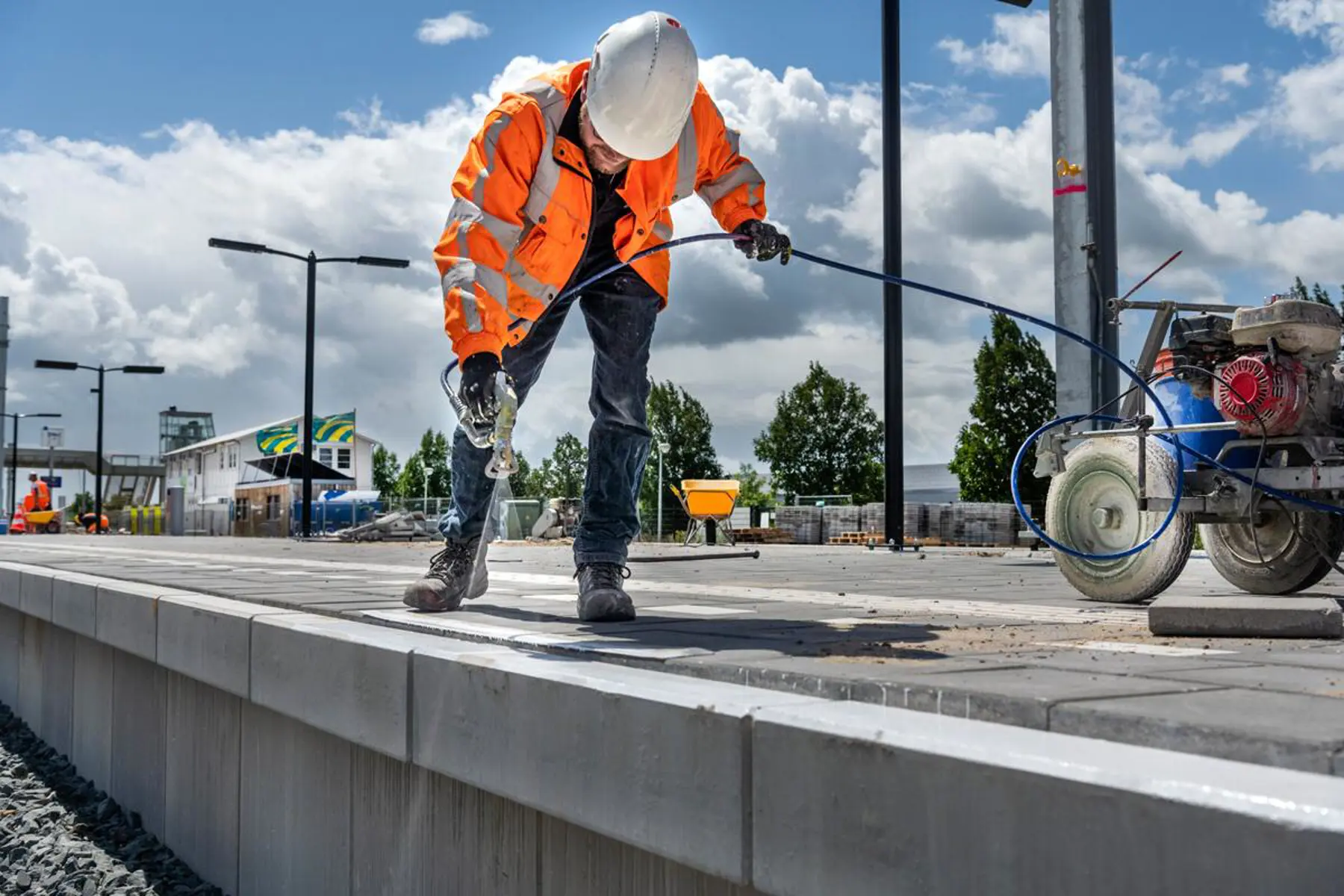 Nieuw perron Geldermalsen