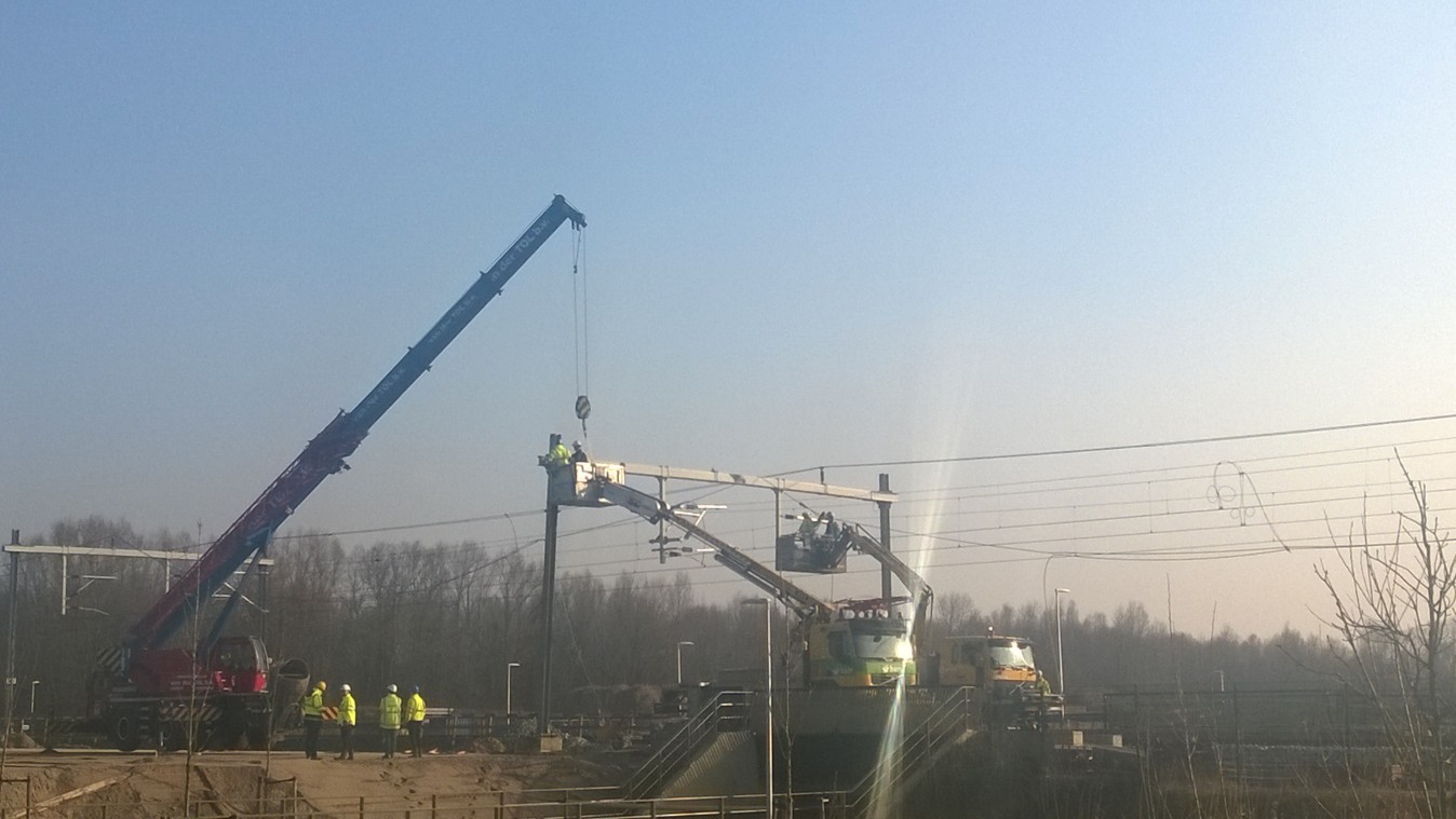 Kapotte Bovenleiding Bij Bunnik | ProRail