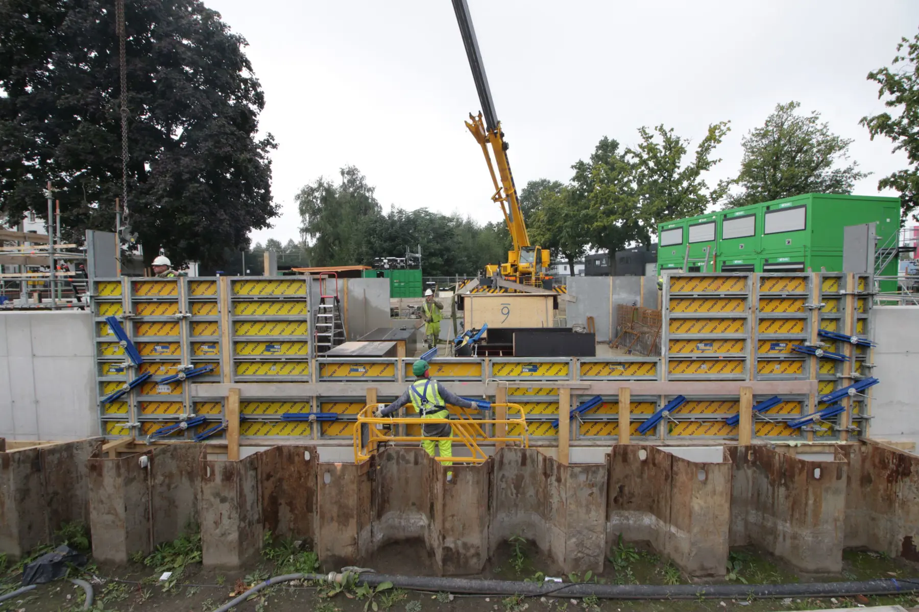 Bouw van nieuwe onderdoorgang in Oisterwijk