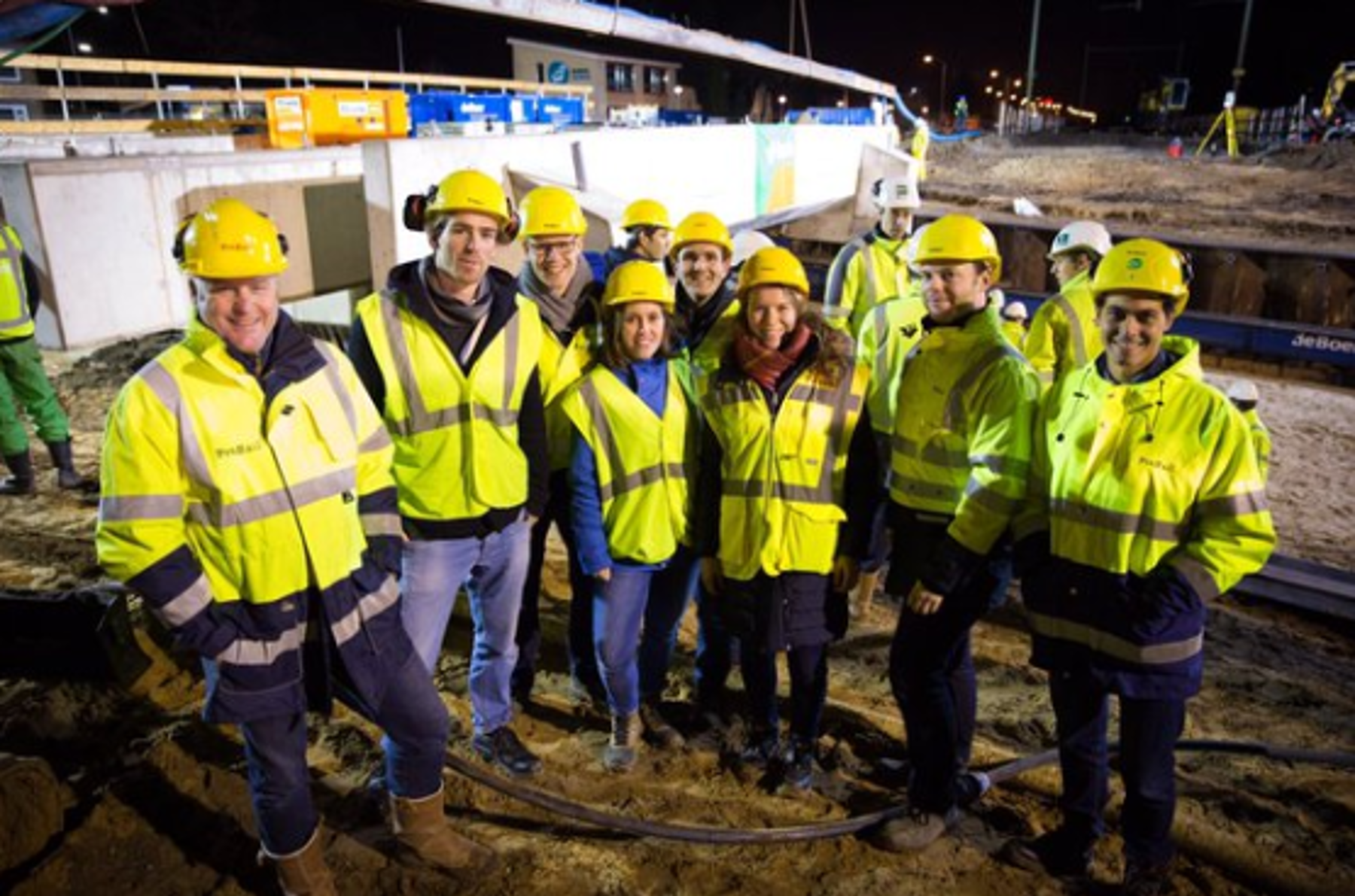 Trainees op werkbezoek bij project Spoorzone Ede