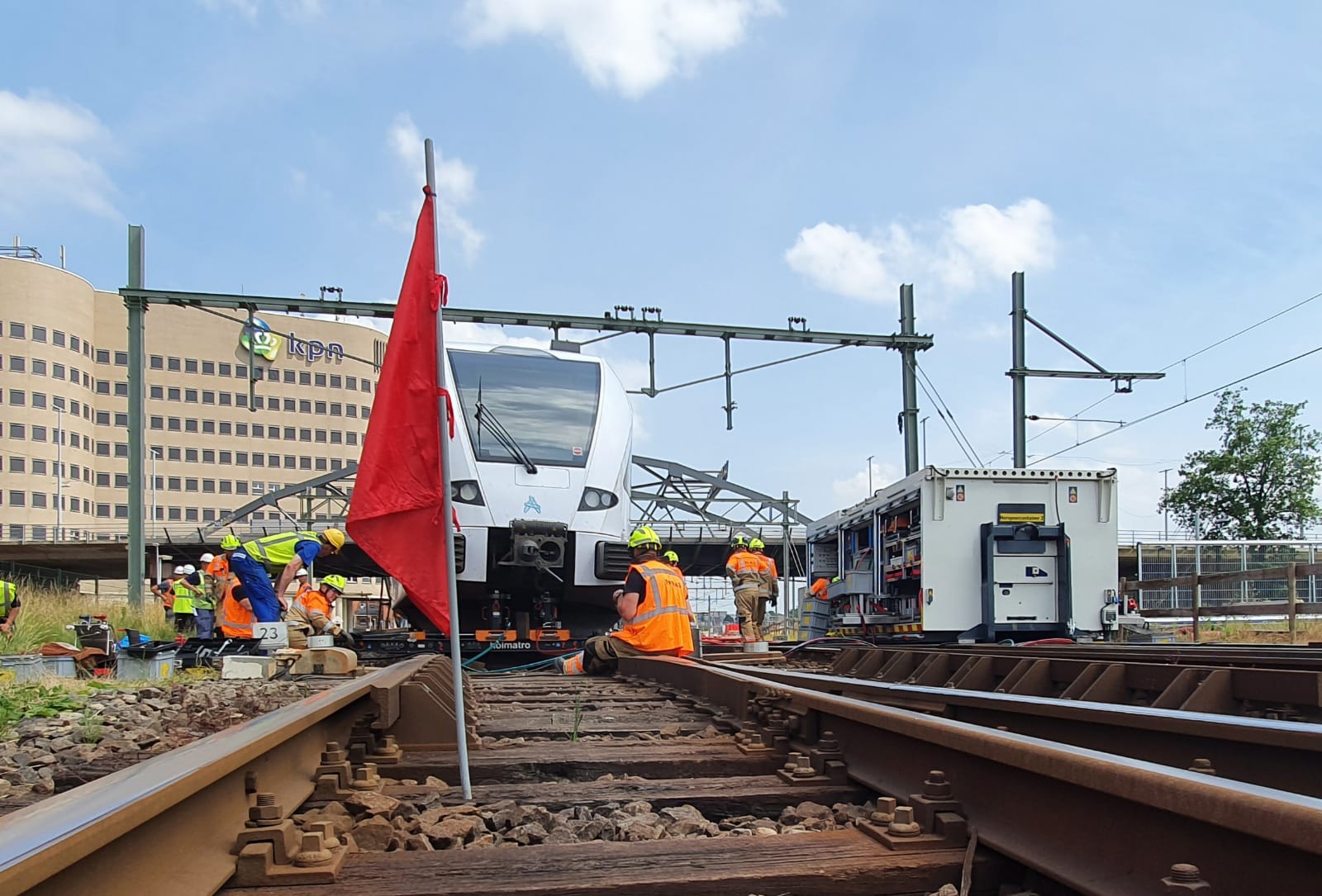 Ontsporing Groningen Door Defect Spoor | ProRail