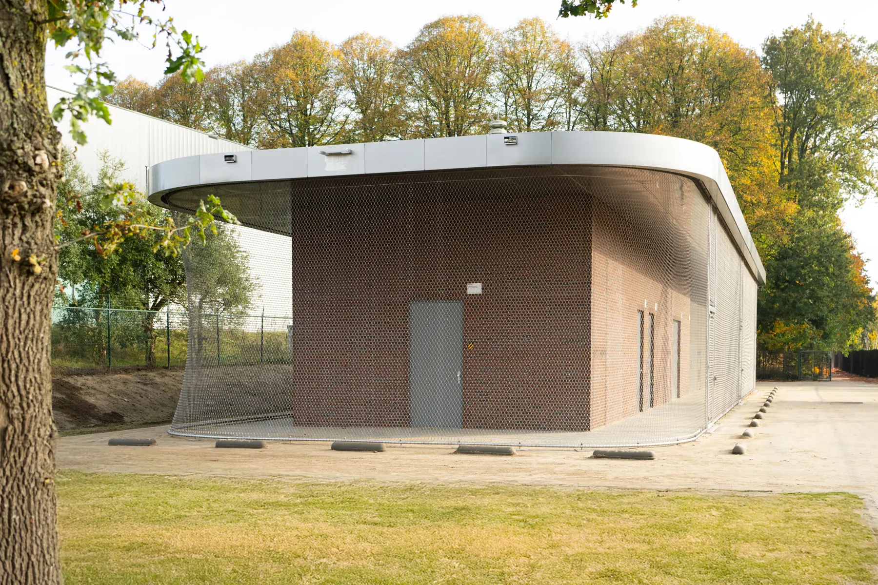 Het nieuwe onderstation in Hilversum