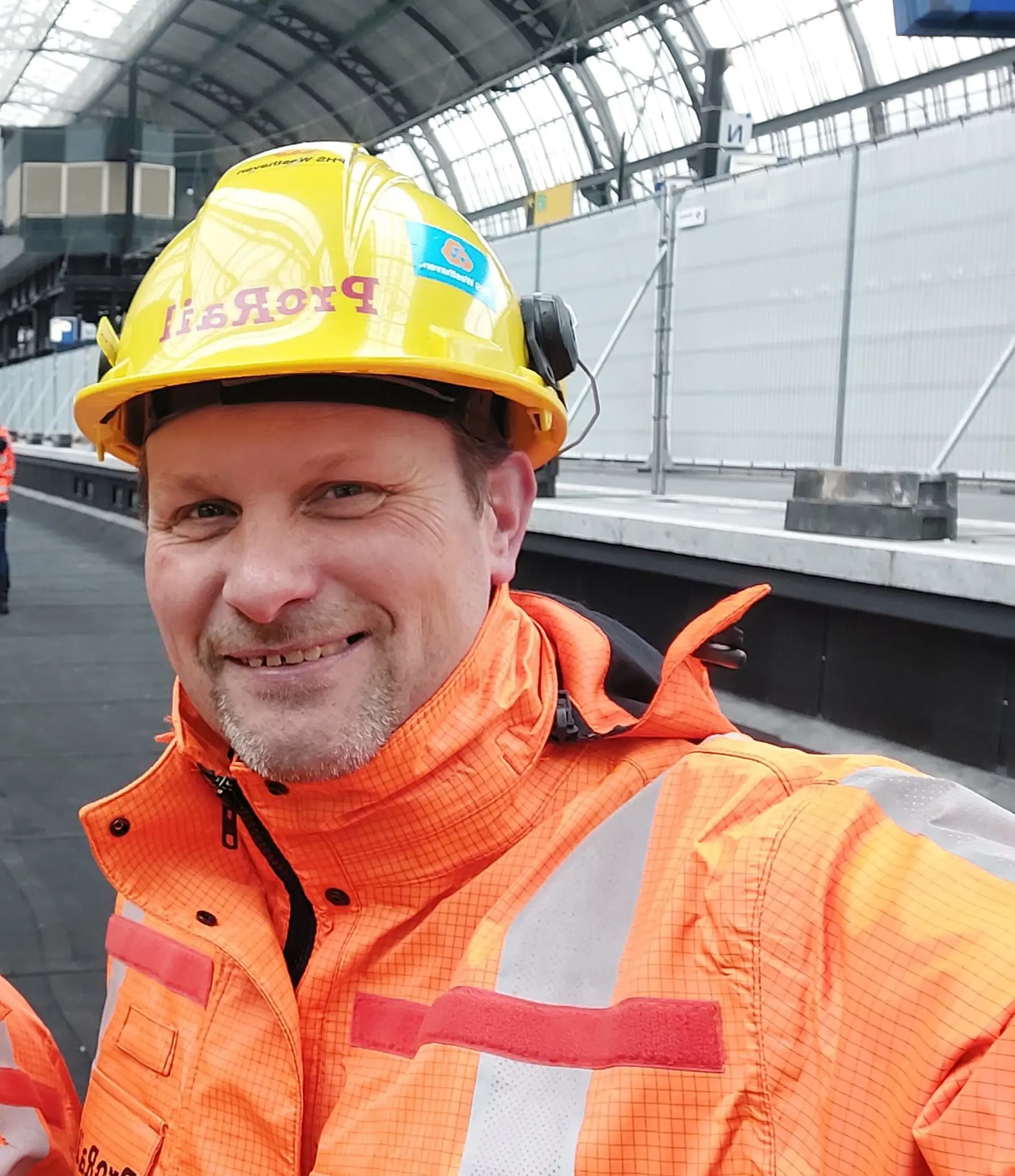 Leen Molema, bouwmanager bij ProRail