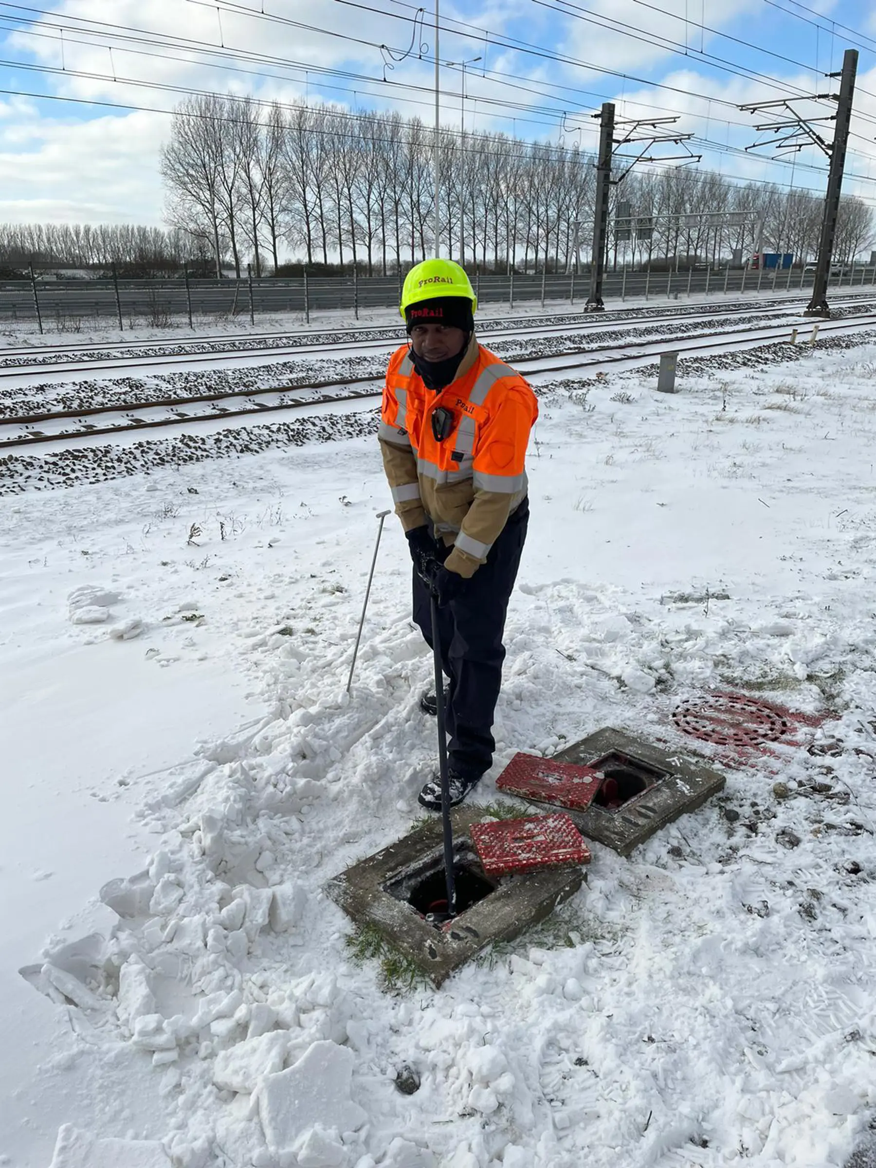 Blusvoorziening in het havengebied