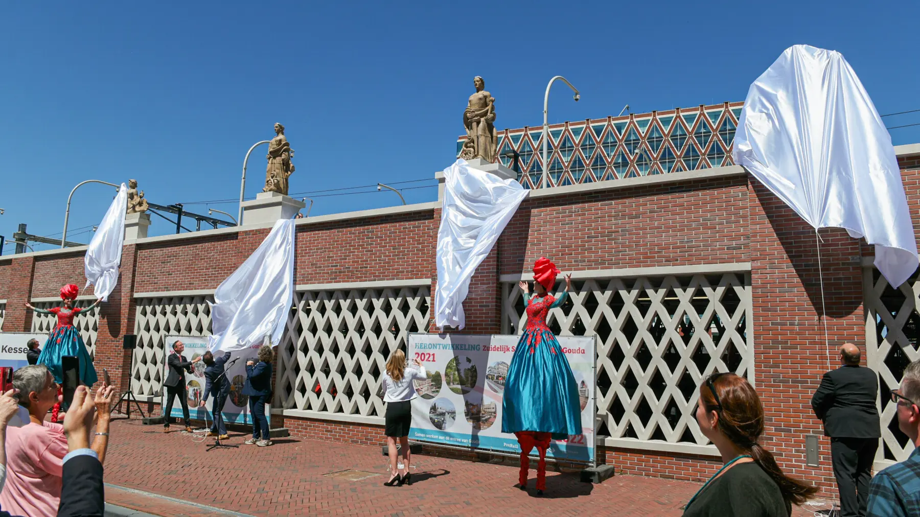 Feestelijke opening van station Gouda