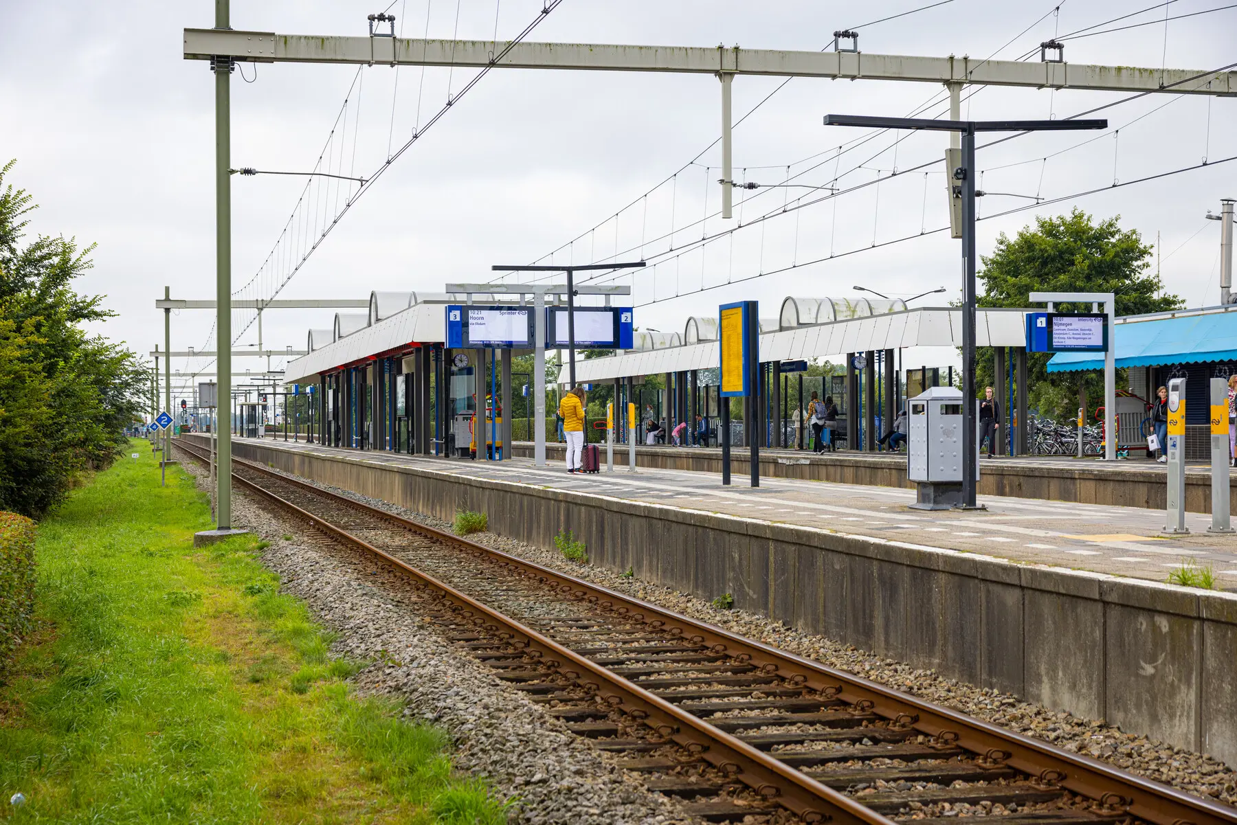 Als spoor 3 weggehaald is, kunnen we perron 2/3 vernieuwen