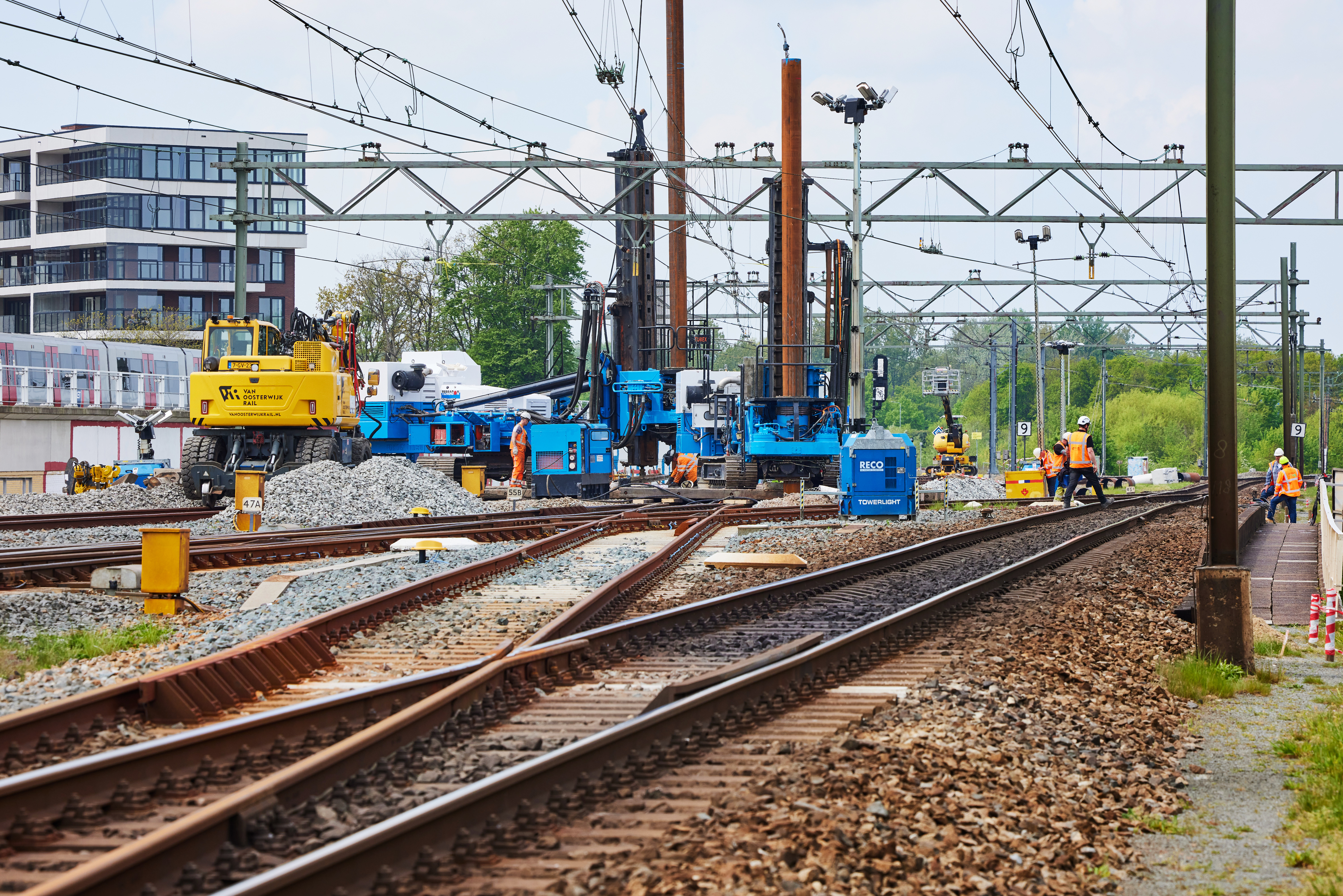 Fototerugblik: Weekendwerk Tussen Den Haag HS En Rotterdam | ProRail