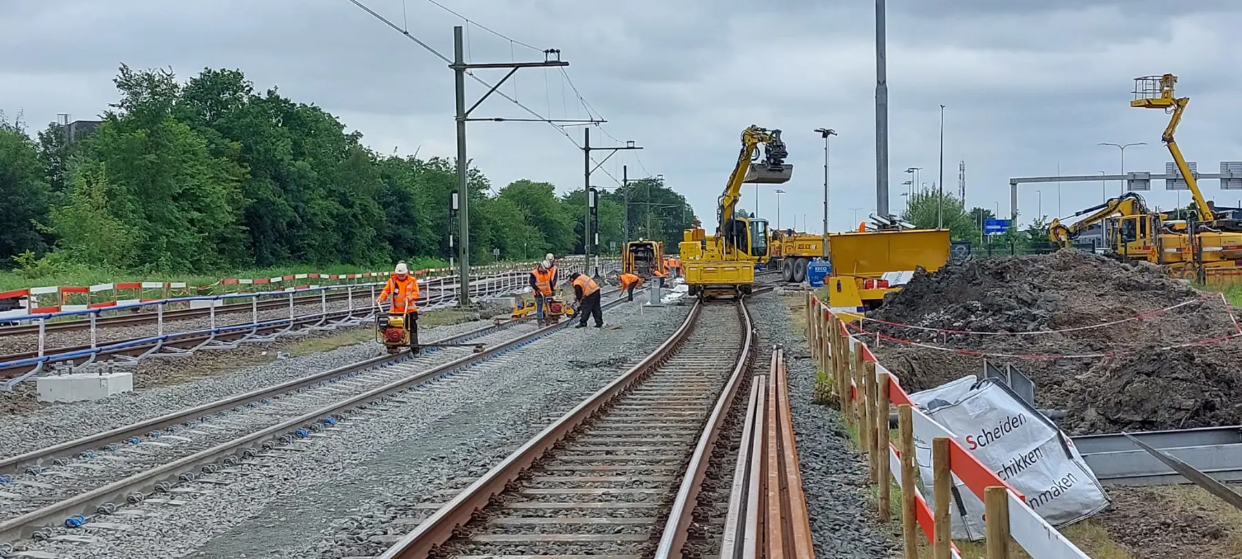 Spoorwerkzaamheden op en rond Leeuwarden