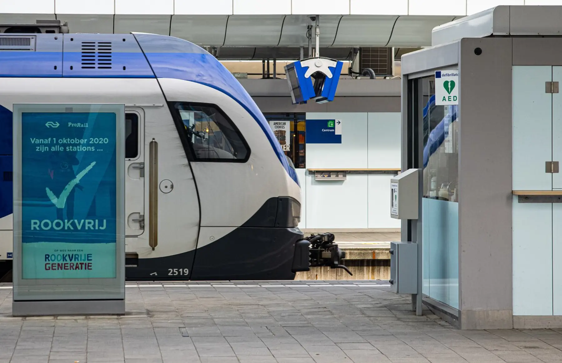 AED op station Arnhem Centraal