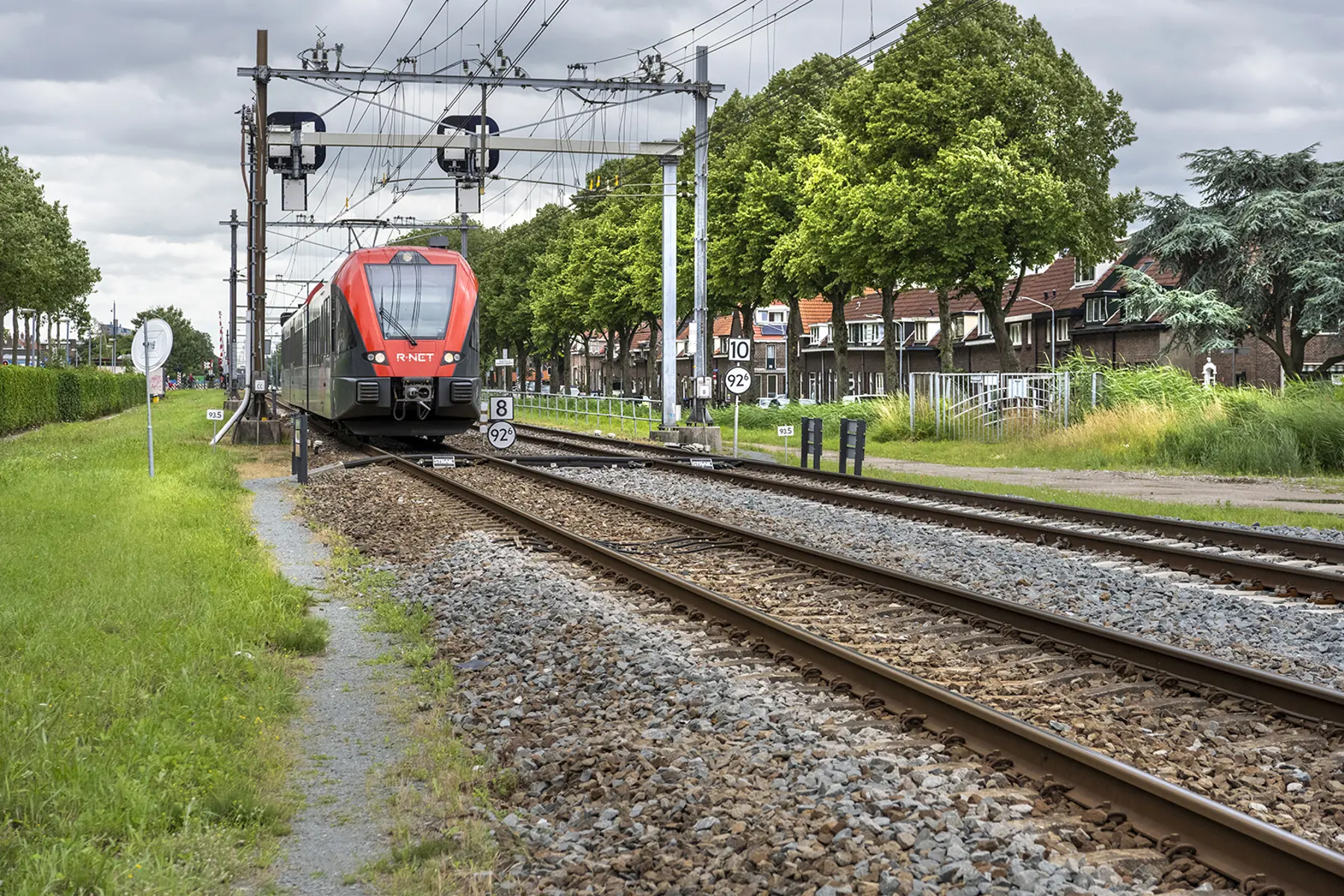 Het emplacement ter hoogte van de Transvaalstraat en de Crayesteynstraat in Dordrecht